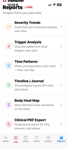 PainBrief Screenshot 9 of 10