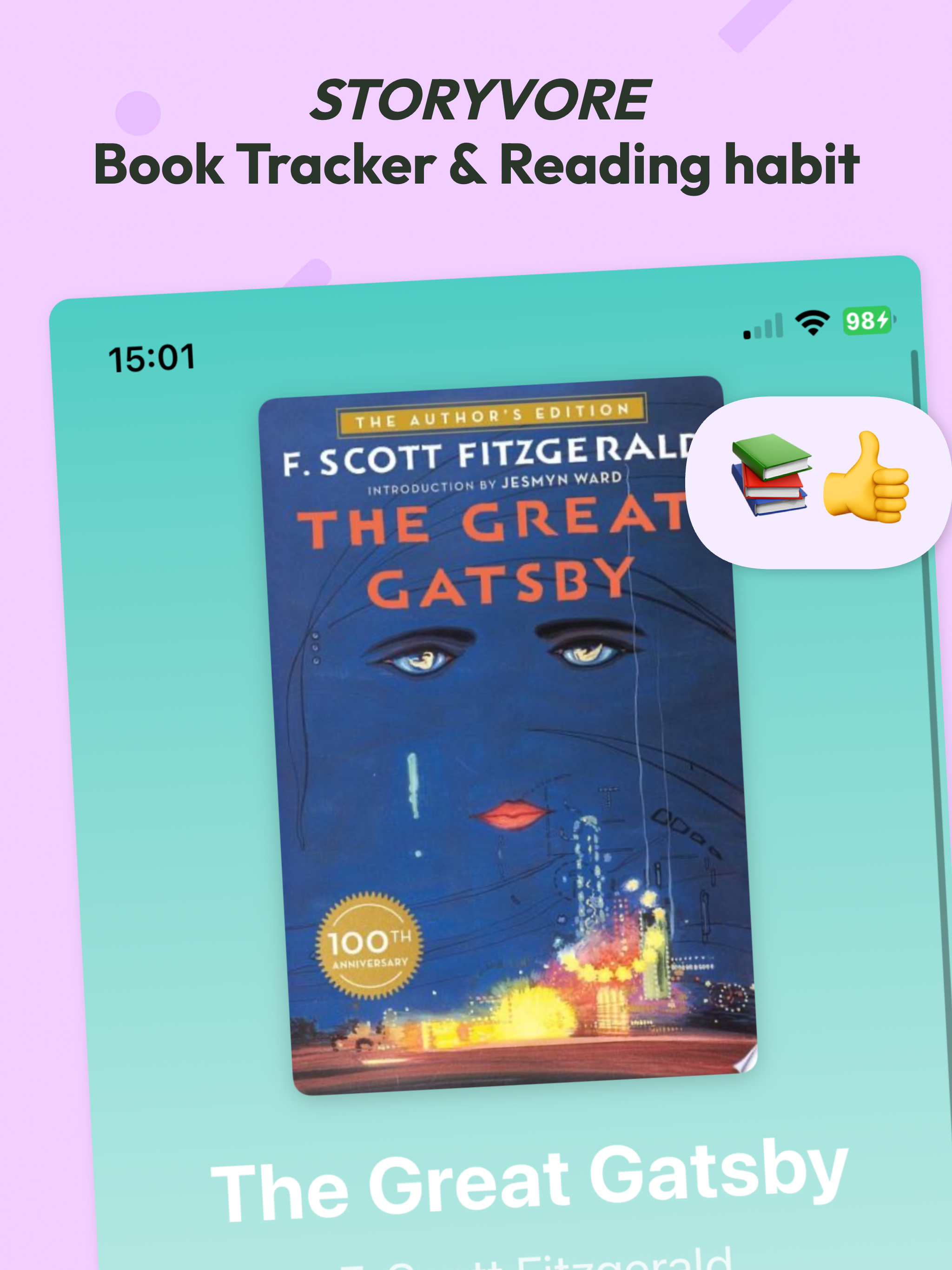Storyvore: Book tracker