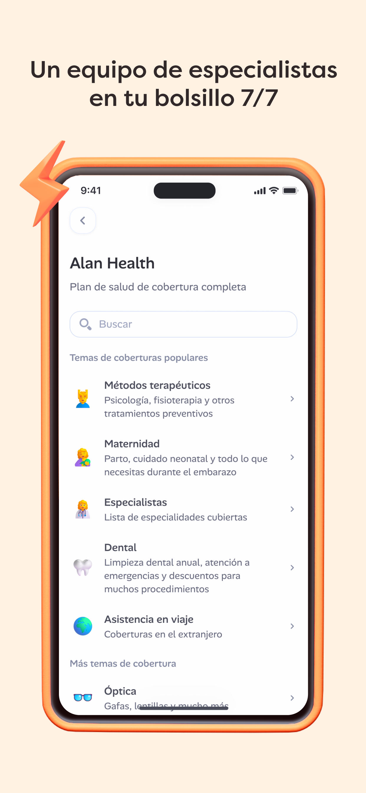 Alan España Seguro de Salud