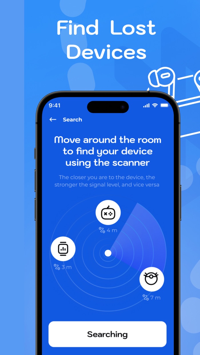 Air Finder Device Tag Tracker