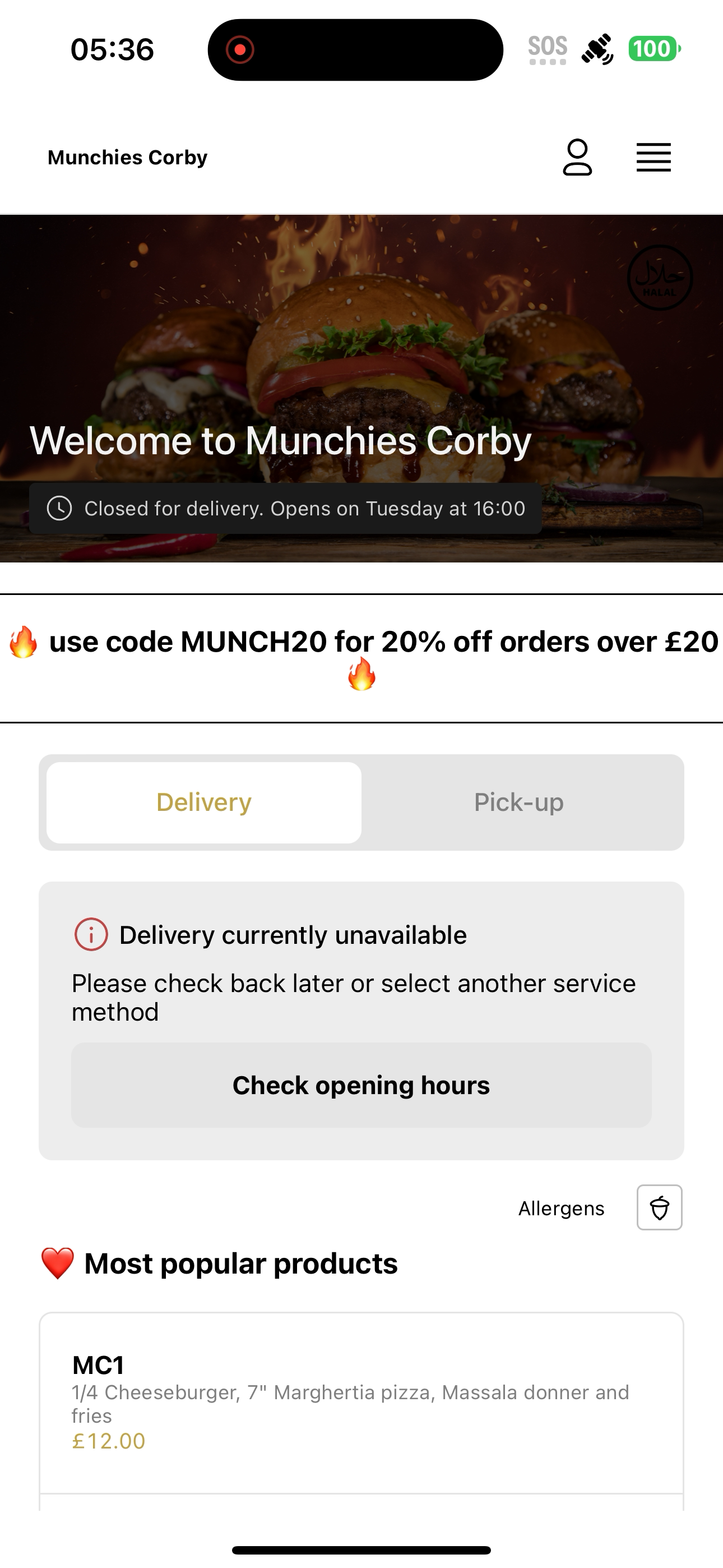 Munchies Corby screenshot 6