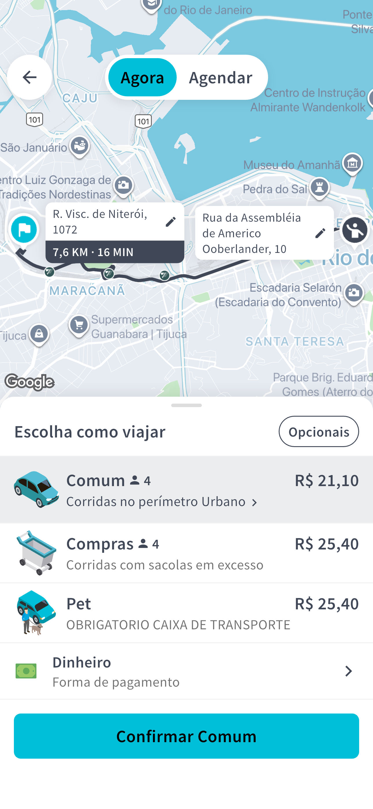 Bora Mais - Passageiro screenshot 3