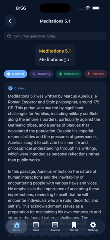 Stoic Copilot iPhone screenshot