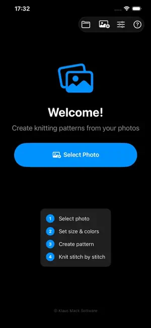 KnitYourPhoto screenshot 1