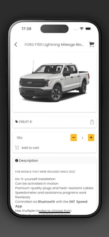 SKF Shop screenshot