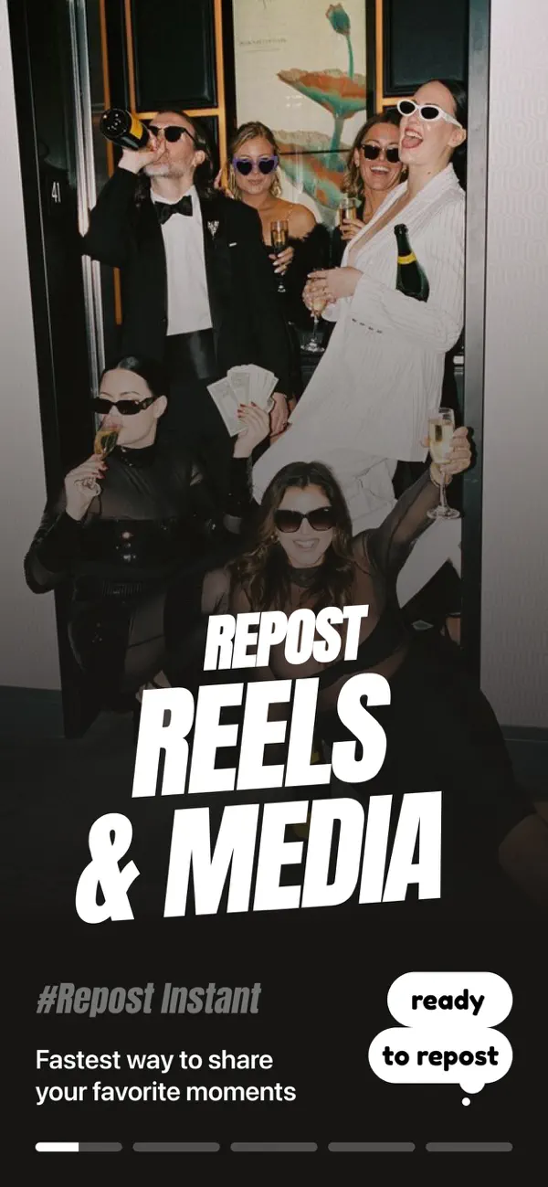 Screenshot #1 pour Repost For Instagram Reels