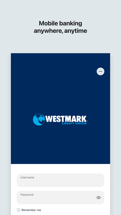 Westmark Credit Union Mobile Screenshot