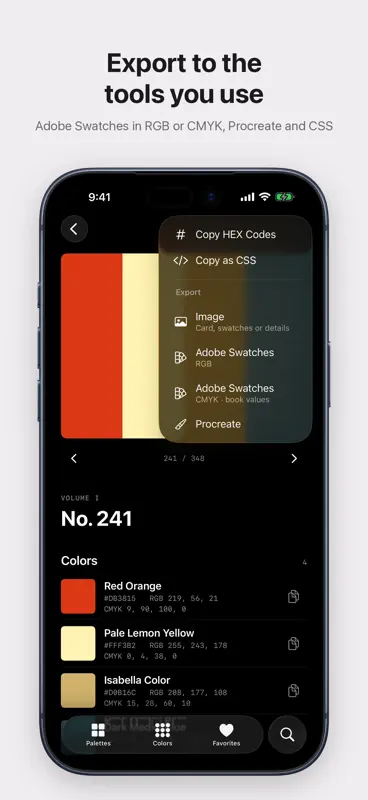 Wada Sanzo Color Palettes screenshot 3 of 8