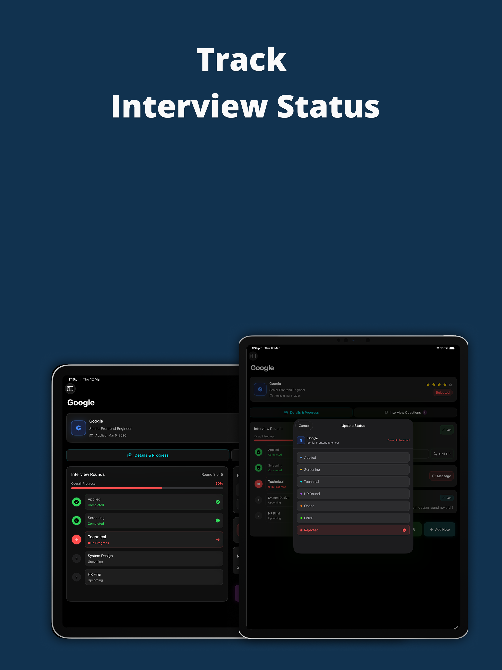 Interview Tracker