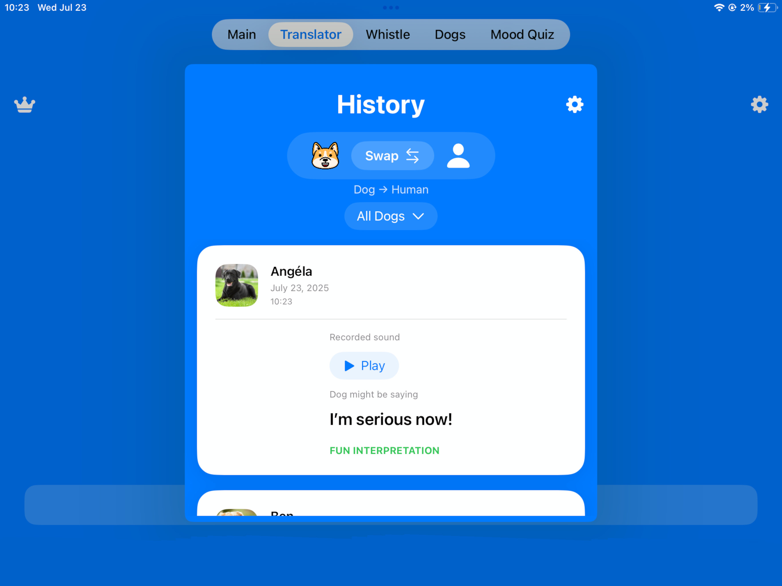 Human to Dog Translator - Fun screenshot 6
