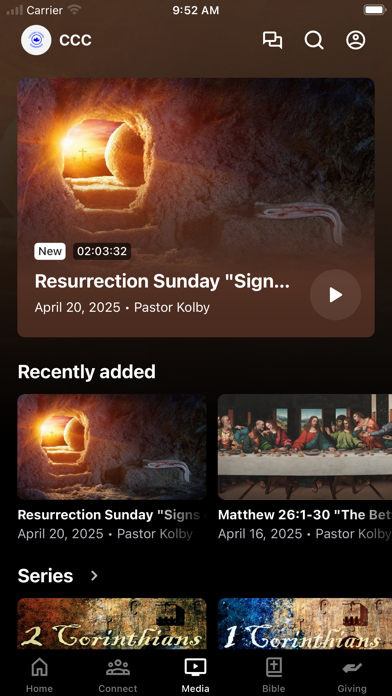 Calvary Chapel Clarksville Screenshot