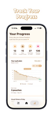 Oneless: Quit Nicotine Pouches screenshot