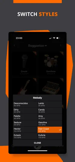 Скриншот Ритмы реггетона - BeatLab на iPhone 5