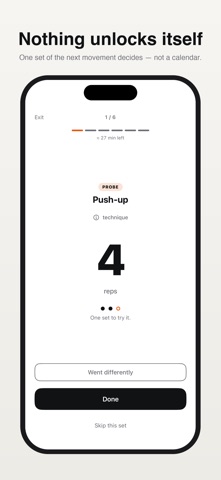 Dredfit: Bodyweight Workouts Screenshot 4 of 10