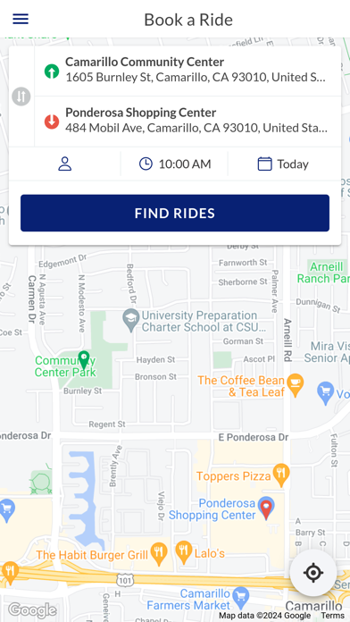 Camarillo Area Transit Screenshot