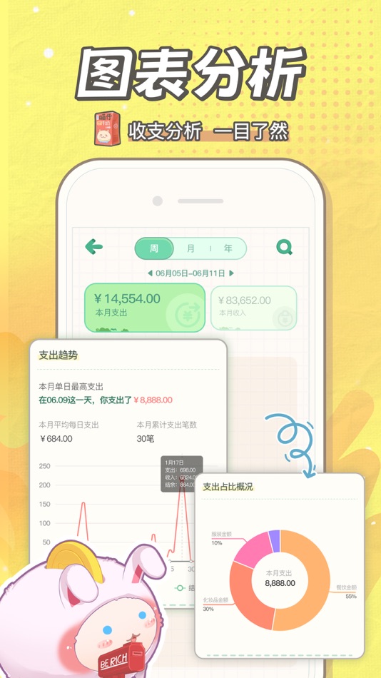 #3. 团团记账-随手记账本存钱软件 (iOS) Ved: Gameley