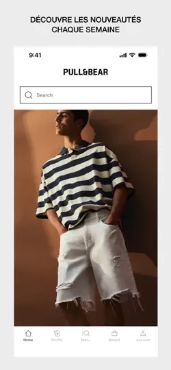 Capture d'écran de PULL&BEAR sur iPhone 3