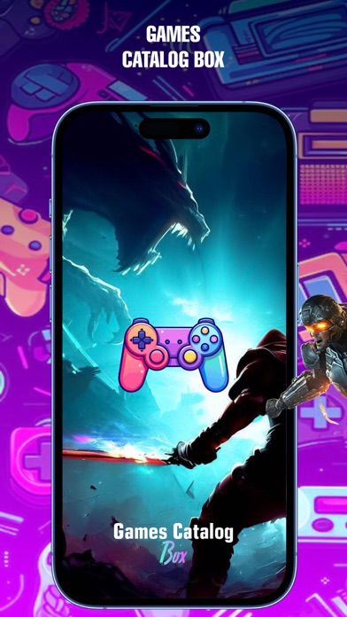 Games Catalog Box Screenshot