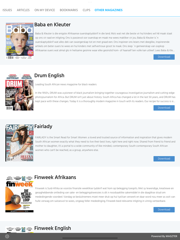 YOU South Africa iPad app afbeelding 4