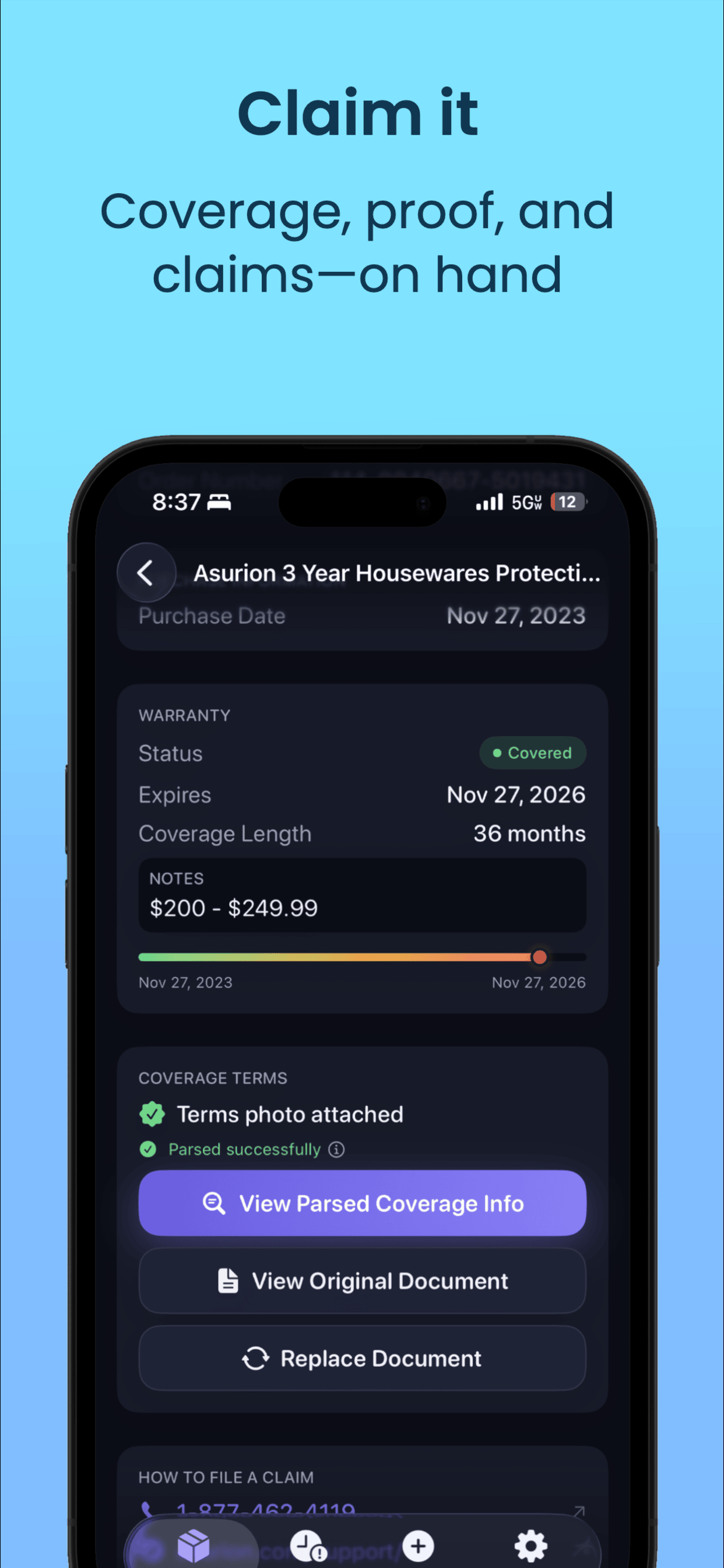 Vaulty: Warranty Tracker screenshot 5
