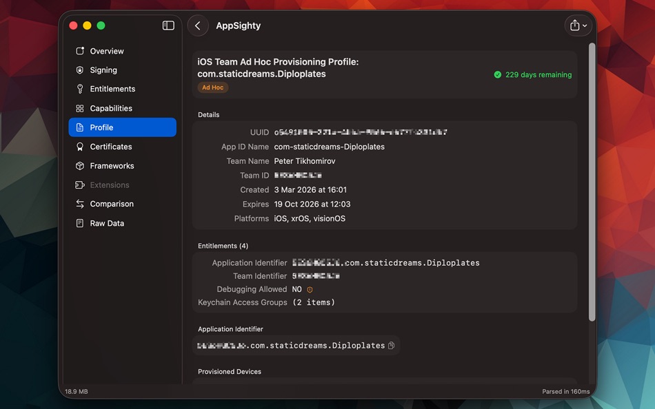 #3. AppSighty (macOS) By: Peter Tikhomirov