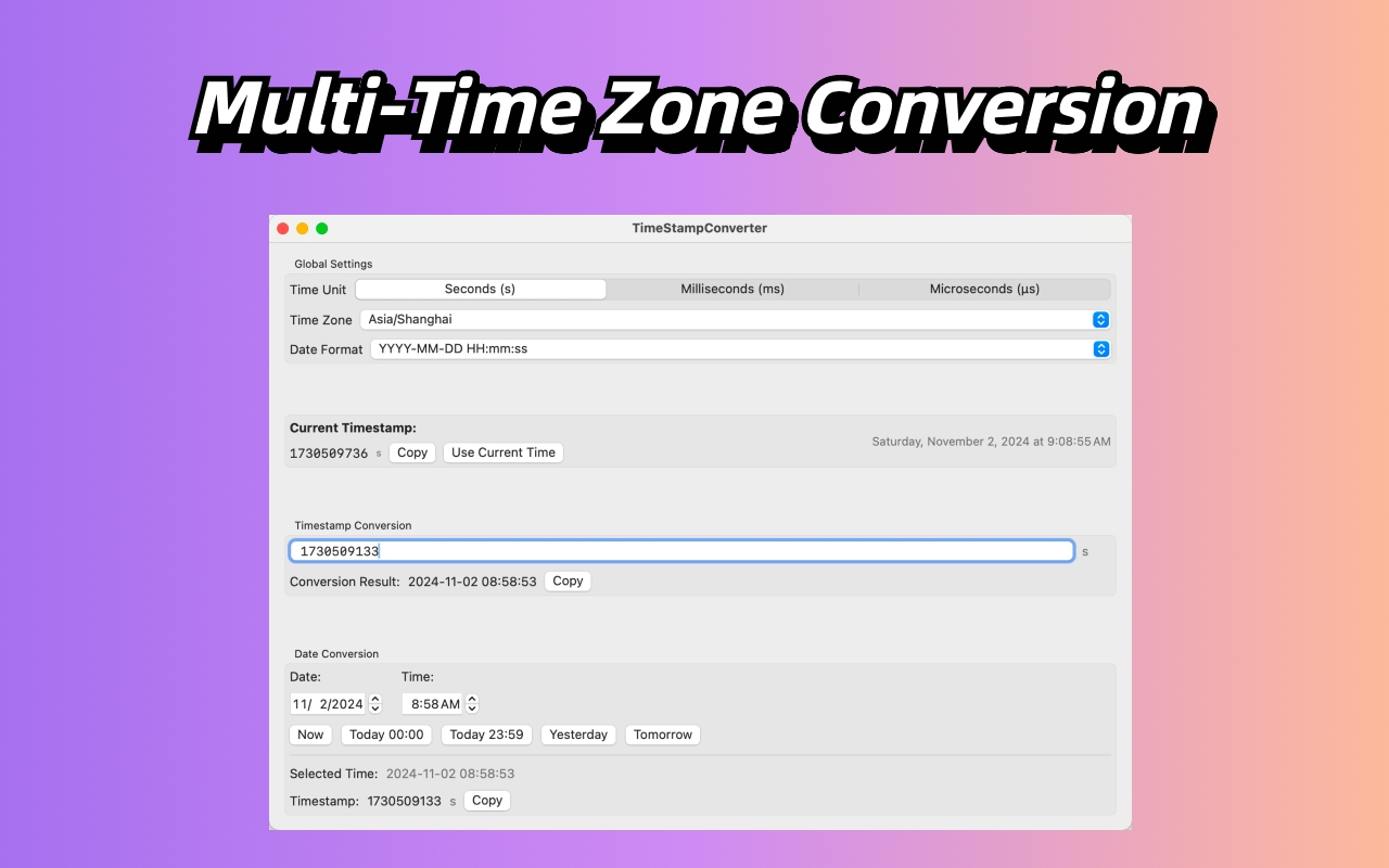 Unix TimeStamp