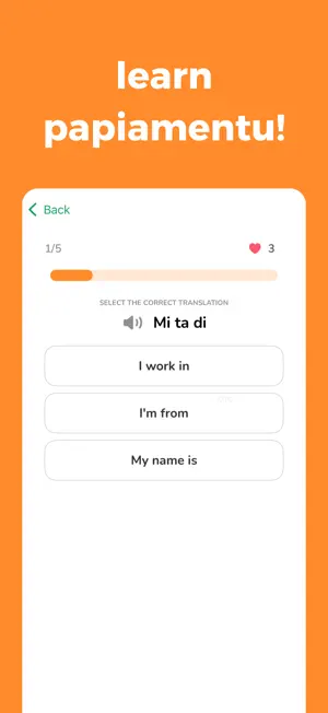 Lora - Learn Papiamentu screenshot 1