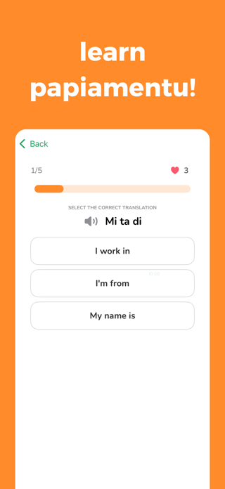 Lora - Learn Papiamentu Screenshot 1 of 3