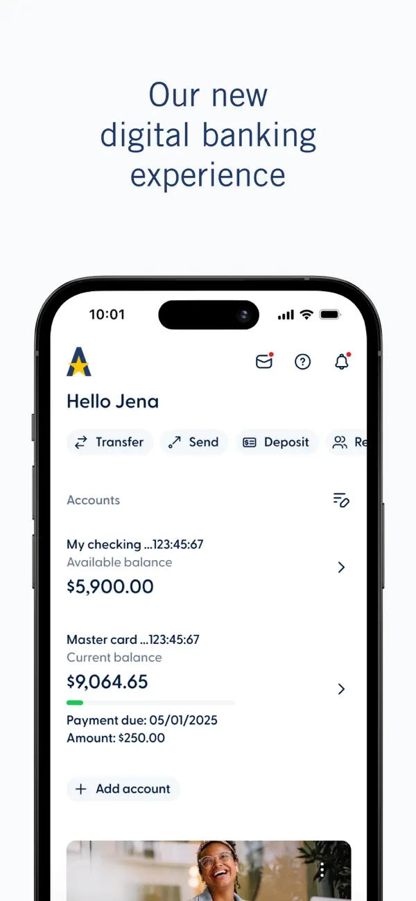 Screenshot #1 pour American United FCU Mobile