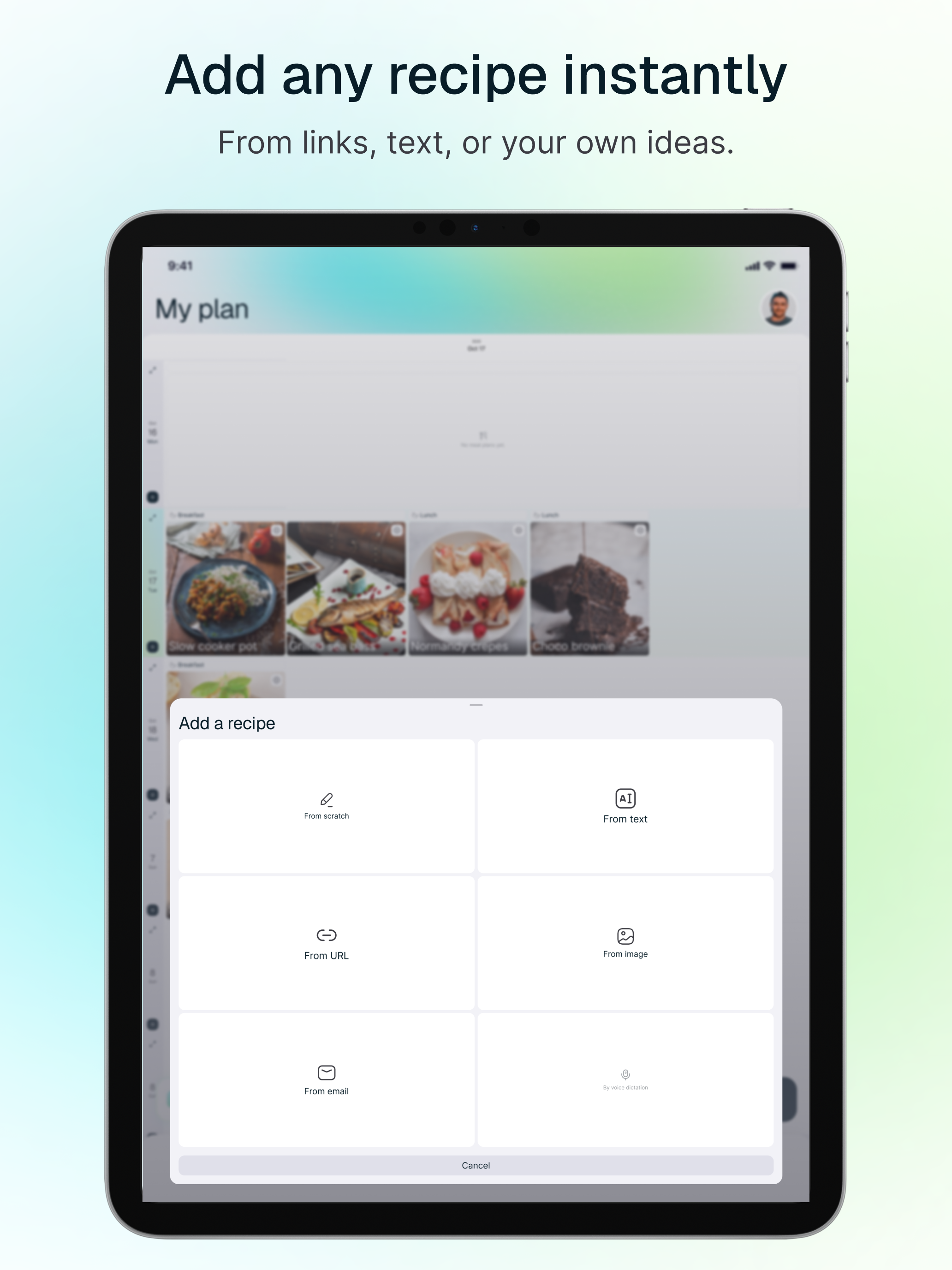 KitchenCopilot AI Meal Planner