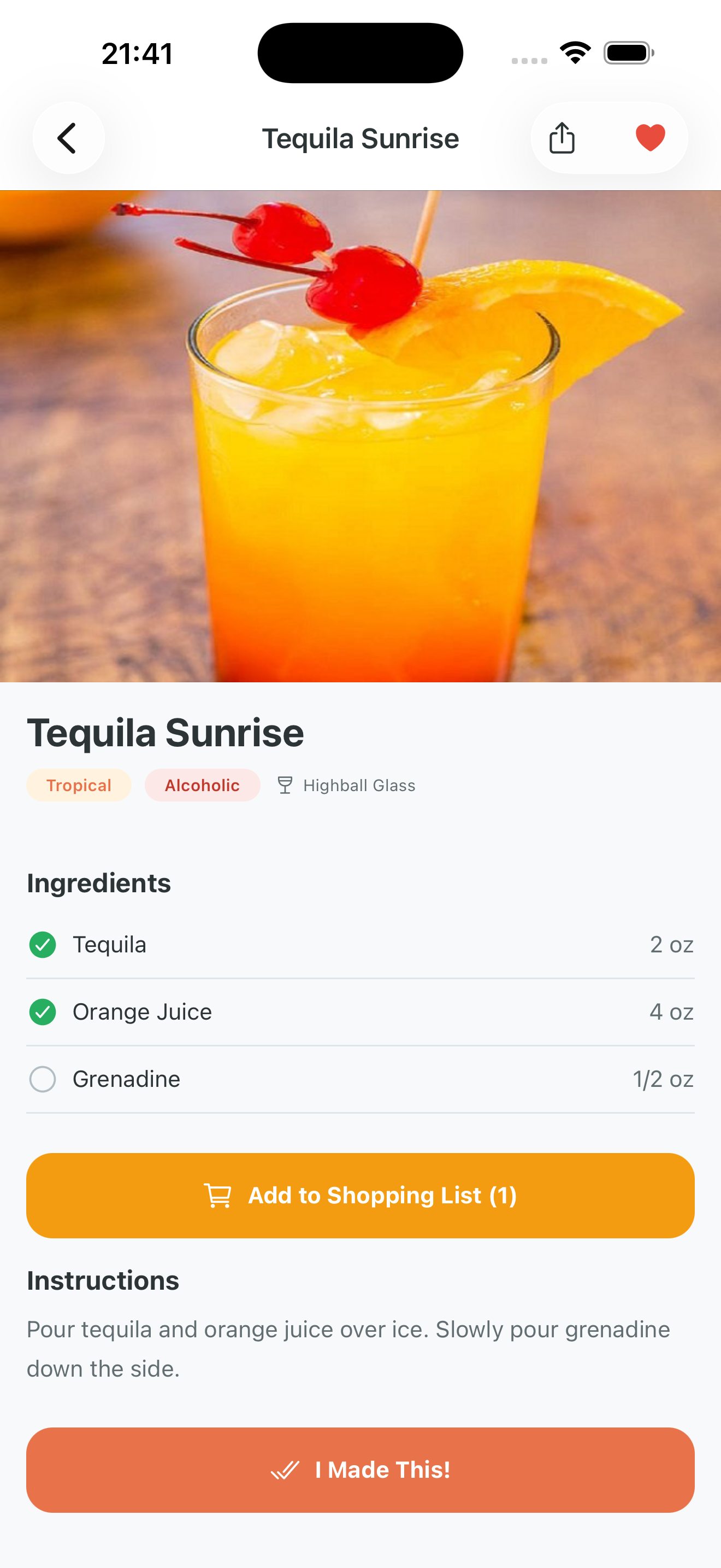 Cocktail Lab screenshot 3