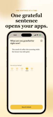 Gratlock: Gratitude Journal Screenshot 2 of 6