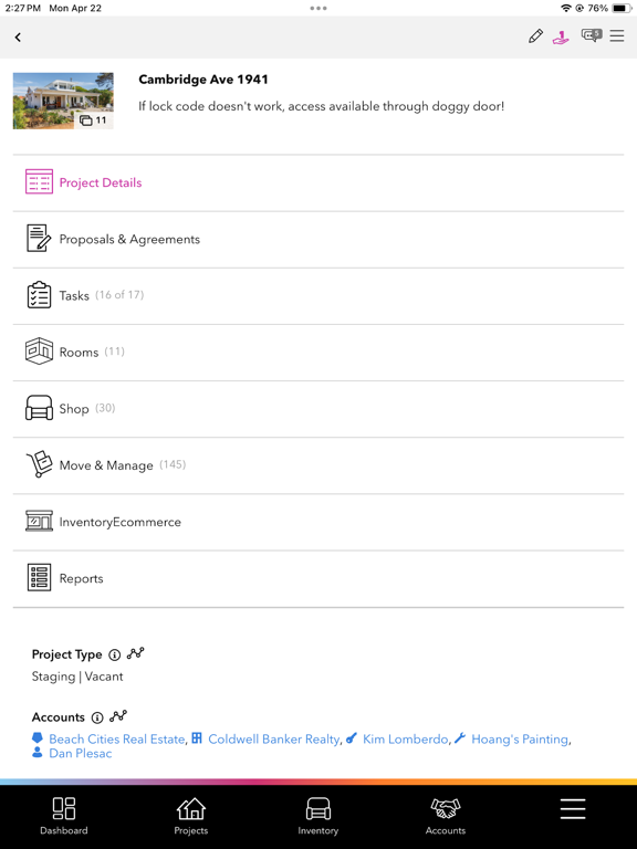 Stageforce iPad screenshot 4 - Business app