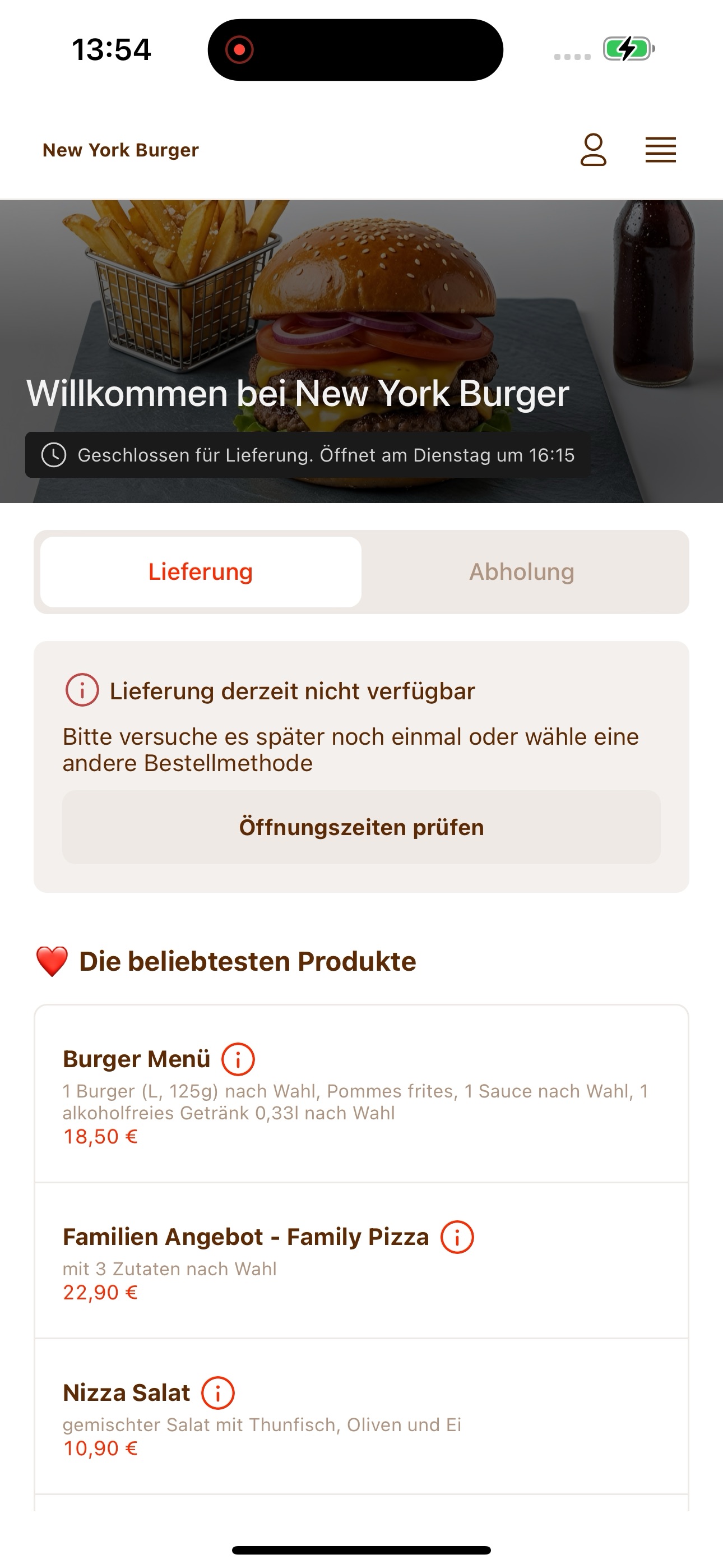 Screenshot 5 of New York Burger Augsburg