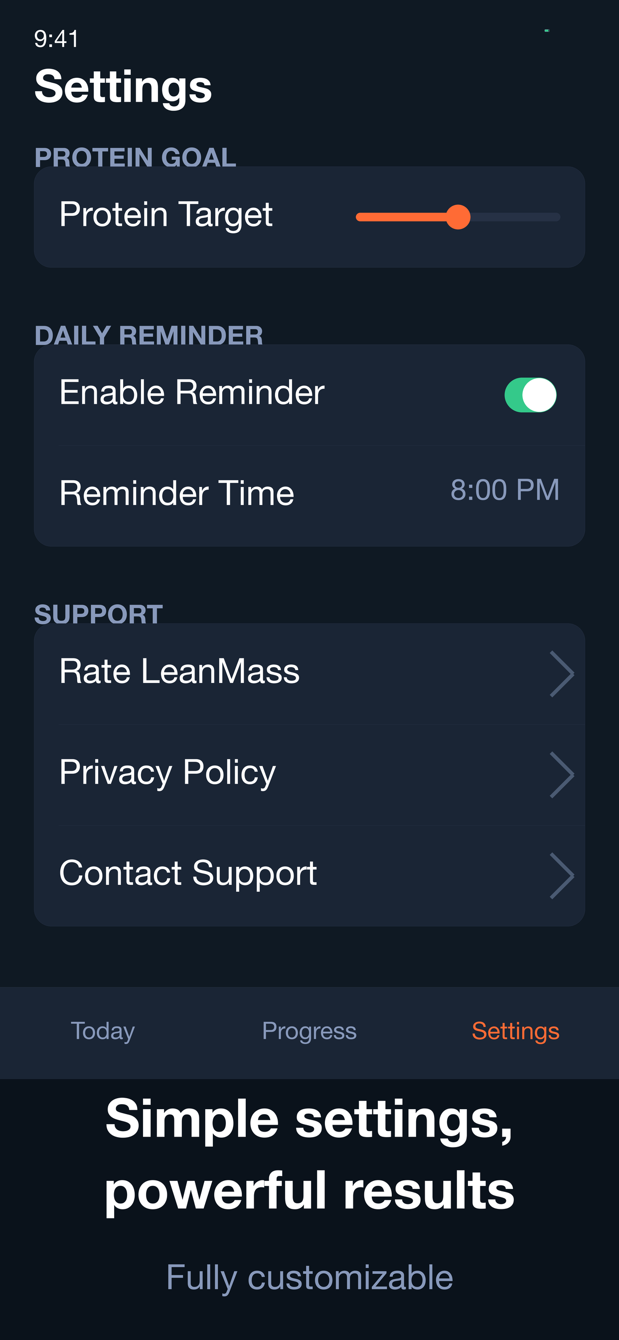 LeanMass: GLP-1 Muscle Tracker screenshot 5