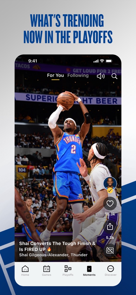 NBA: Live Games & Scores — v120722.1 — iPhone screenshot 4