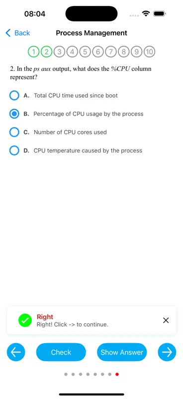 Learn Linux Pro screenshot 7 of 9