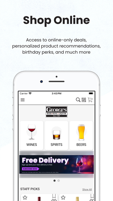 GEORGE'S LIQUORS Screenshot