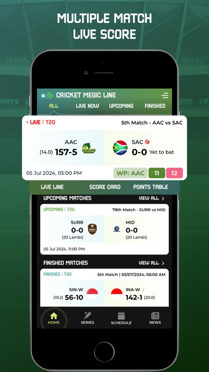 Cricket Magic Line