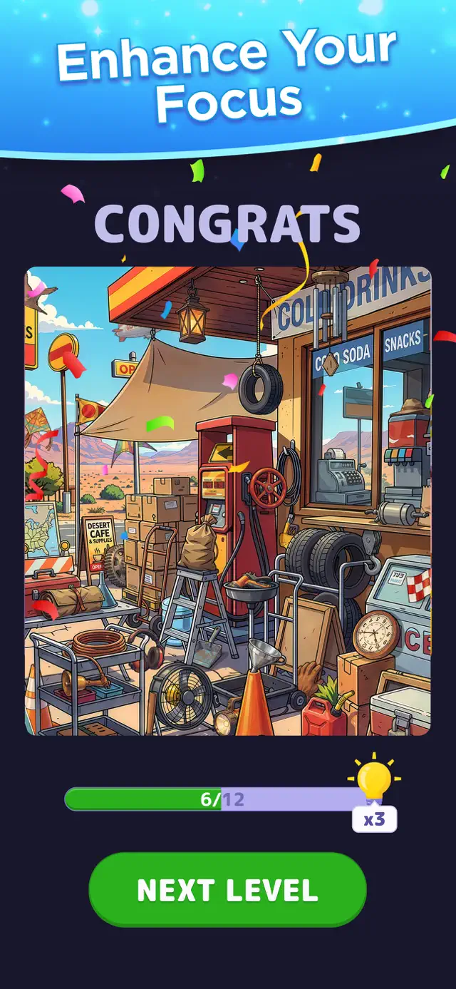 Find Hidden Objects - Spot It! screenshot 5