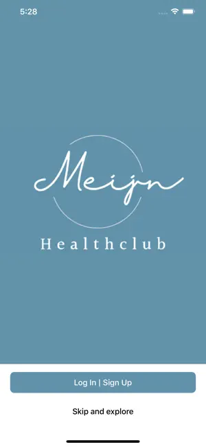 Meijn Healthclub screenshot 1