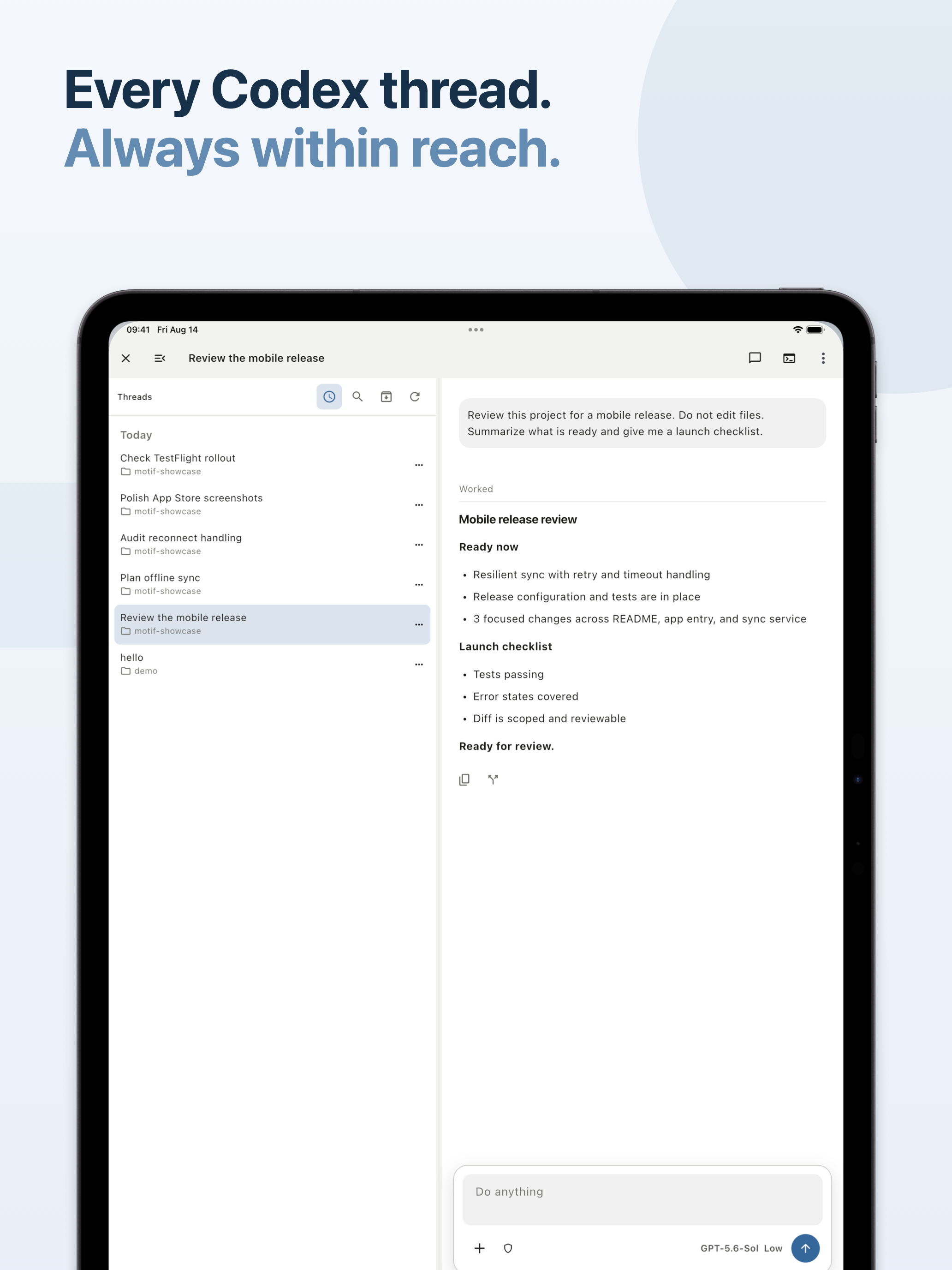 Motif - SSH & Codex screenshot 13