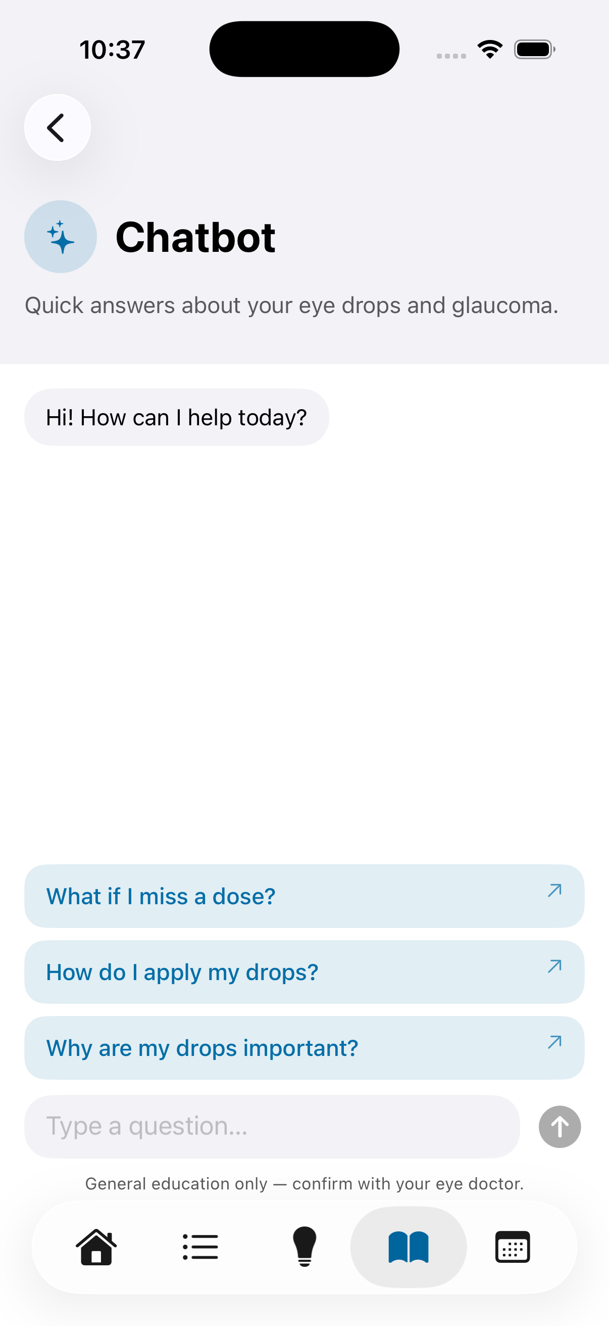 Fovea: Glaucoma Care screenshot 6