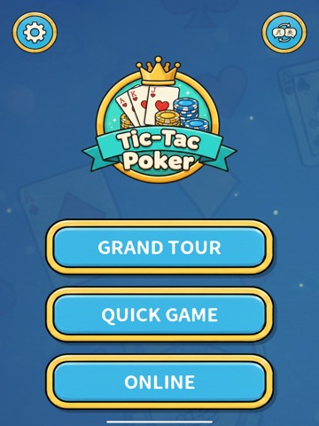 Tic Tac Poker iPad screenshot
