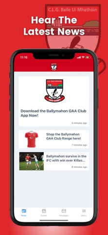 Ballymahon GAA iPhone screenshot