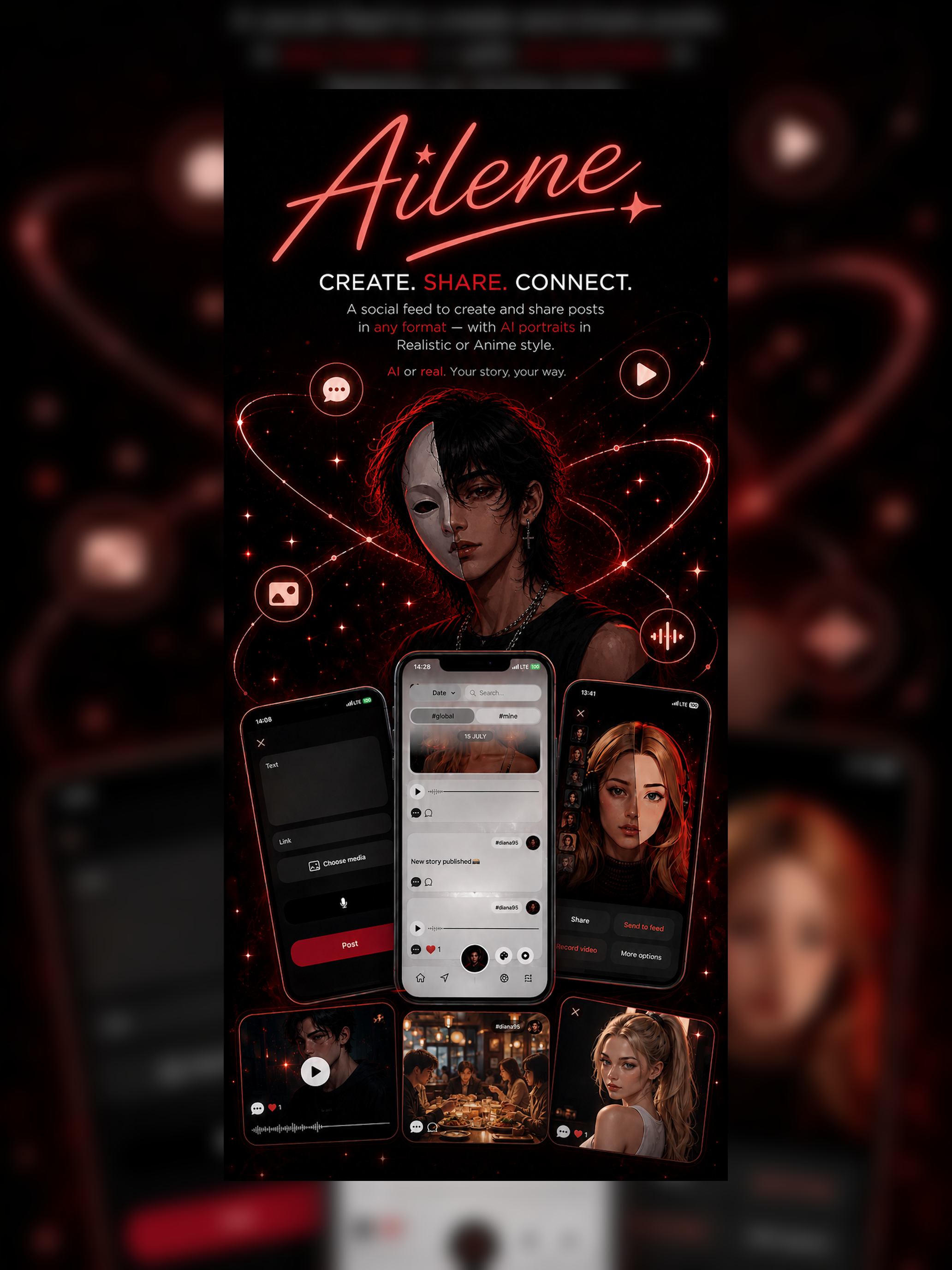 Ailene – Social & AI screenshot 6
