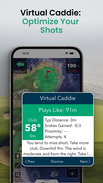 Roundabout - Golf GPS Tracker Screenshot