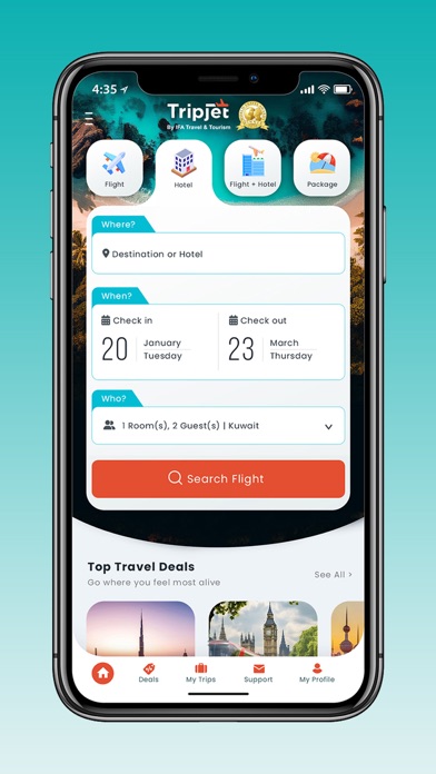 Tripjet-B2C Screenshot