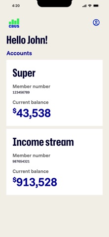 CBUS Super iPhone screenshot 1