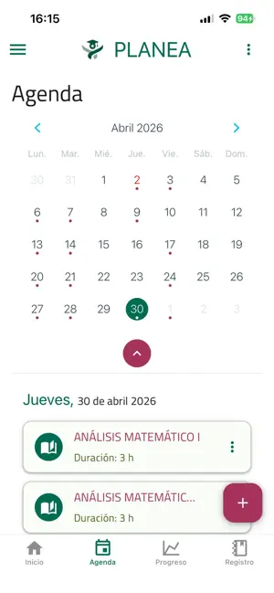 Planea UNED screenshot 2